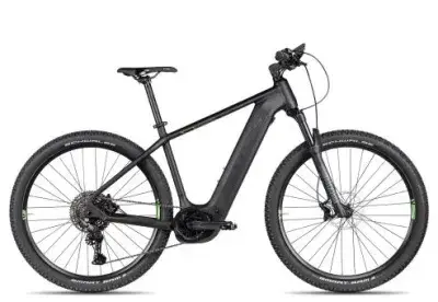 Axess Element | black matt/darkrainbow/green | 19 Zoll | E-Hardtail-Mountainbikes