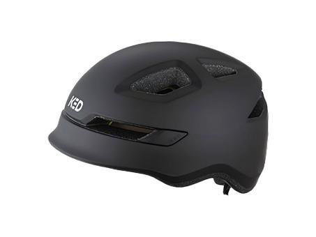 KED Pop 2.0 Lite Kinder-Fahrradhelm | schwarz/grau | 48-52 cm | Fahrradbekleidung