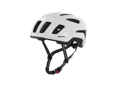 Alpina Paranus Urban Helm | weiß | 52-56 cm | Fahrradbekleidung