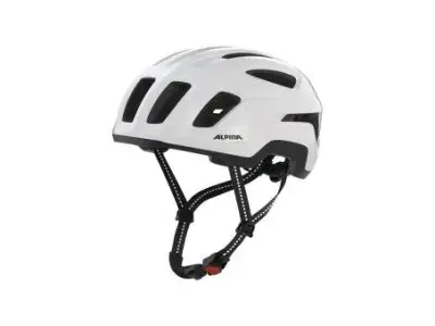 Alpina Paranus Urban Helm | weiß | 52-56 cm | Fahrradbekleidung