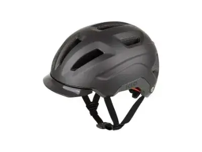 KED Pedalon Helm | schwarz/grau | 53-56 cm | Fahrradbekleidung