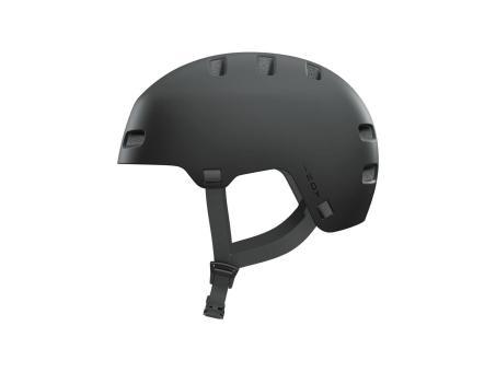 Abus Indy Helm | schwarz/grau | 54-58 cm | Fahrradbekleidung