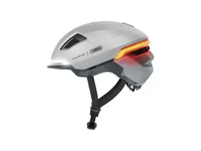 Abus Hyp-E Helm | schwarz/grau | 51-55 cm | Fahrradbekleidung