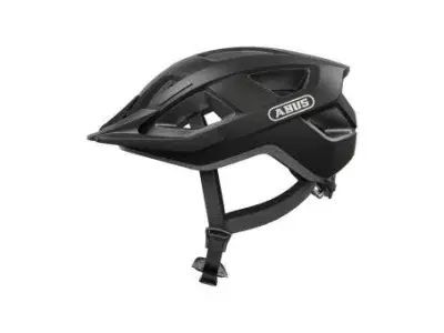 Abus Aduro 3.0 LED Helm | schwarz/grau | 52-58 cm | Fahrradbekleidung