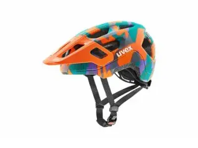Uvex React Junior Helm | rot/orange | 52-57 cm | Fahrradbekleidung