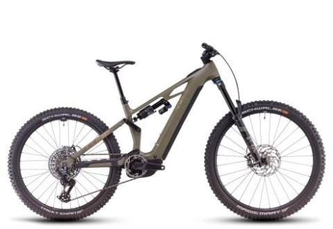Cube Stereo Hybrid ONE77 HPC TM 800 2025 | dustyolive´n´gold | S | E-Bike Fully