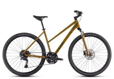 Cube Nature PRO Trapez 2026 | willowgreen´n´black | 54 cm | Crossräder