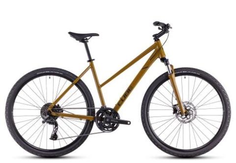 Cube Nature PRO Trapez 2026 | willowgreen´n´black | 46 cm | Crossräder