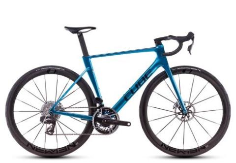 Cube Litening AIR C:68X SLX 2025 | chromeblue´n´carbon | 60 cm | Straßenrennräder
