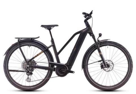 Cube Kathmandu Hybrid SLT 800 Trapez 2025 | golddust´n´black | 50 cm | E-Trekkingräder