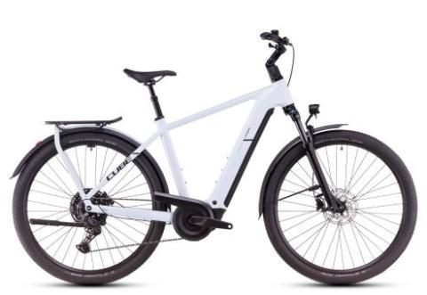 Cube Kathmandu Hybrid ONE 600 2025 | polarwhite´n´black | 58 cm | E-Trekkingräder