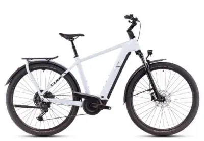 Cube Kathmandu Hybrid ONE 600 2025 | polarwhite´n´black | 58 cm | E-Trekkingräder