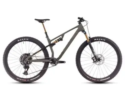 Cube AMS ONE11 C:68X TM 2026 | dustyolive´n´gold | S | Full-Suspension Mountainbikes