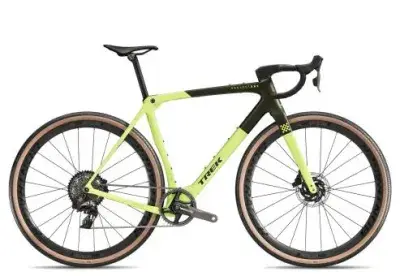 Trek Checkmate SLR 7 AXS 2025 | olive drab/glowstick | ML | Gravelbikes