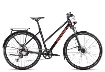 Diamant Mahon Trip Pro Trapez 2027 | schwarzkirsch metallic | S | Trekkingräder