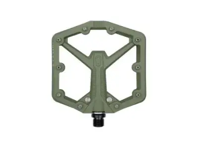 Crankbrothers Stamp 1 Gen 2 Plattform-Pedal | grün | L | Fahrradteile
