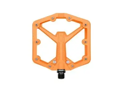 Crankbrothers Stamp 1 Gen 2 Plattform-Pedal | rot/orange | S | Fahrradteile