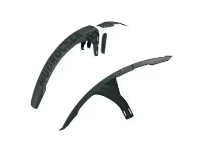 SKS Mudrocker Schutzblech-Set | schwarz/grau | 27.5/28/29 Zoll | Fahrradteile