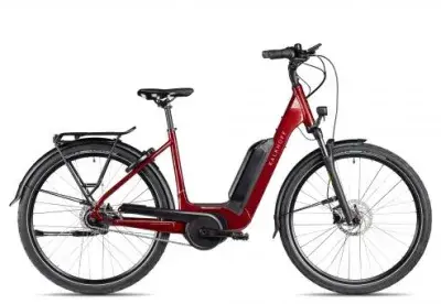 Kalkhoff IMAGE 1 ADVANCE LB Wave 2025 | winered glossy | 55 cm | E-Cityräder