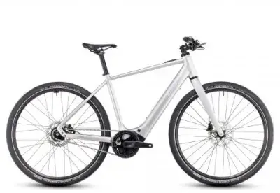 Cube Editor Hybrid SLX 400X 2025 | sleekgrey´n´spectral | 58 cm | E-Cityräder