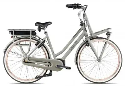 Gazelle Miss Grace C7+ HMB R7H Wave 2026 | clay green matt | 49 cm | E-Cityräder