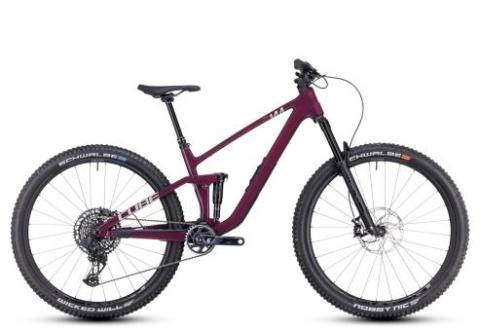Cube Stereo ONE44 C:68X SLX | wine´n´grey | S | Full-Suspension Mountainbikes