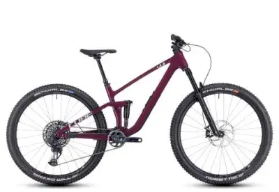Cube Stereo ONE44 C:68X SLX | wine´n´grey | S | Full-Suspension Mountainbikes