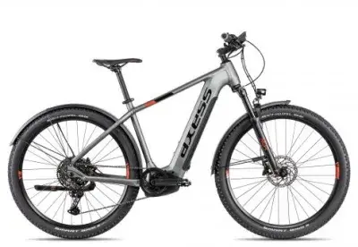 Axess Force PRO Allroad | flashgrey matt/black | 23 Zoll | E-Hardtail-Mountainbikes