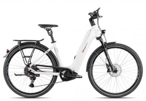 2R Manufaktur ELX 11 Wave | telegrey matt/purple red | 56 cm | E-Trekkingräder