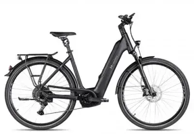 2R Manufaktur ELX 11 Wave | black matt/brushed silver | 56 cm | E-Trekkingräder