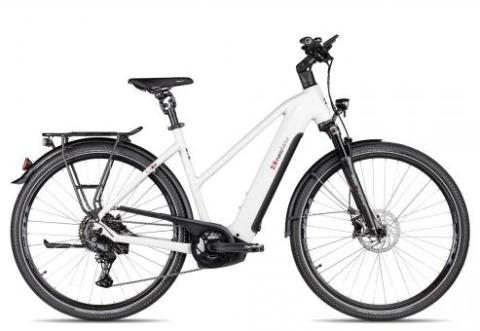 2R Manufaktur ELX 11 Trapez | telegrey matt/purple red | 56 cm | E-Trekkingräder