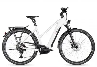 2R Manufaktur ELX 11 Trapez | telegrey matt/purple red | 56 cm | E-Trekkingräder