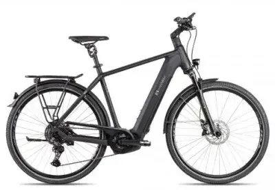 2R Manufaktur ELX 11 | black matt/brushed silver | 56 cm | E-Trekkingräder