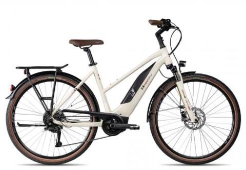 2R Manufaktur ELO 9 Trapez | creme/black/rustyred | 51 cm | E-Trekkingräder