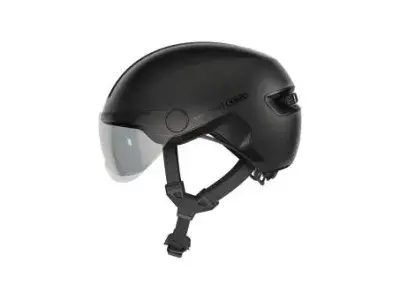 Abus Hud-Y ACE Helm | schwarz/grau | 57-61 cm | Fahrradbekleidung