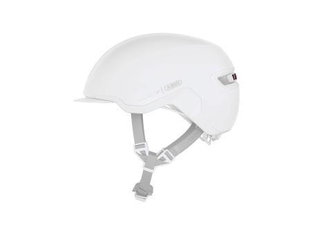 Abus Hud-Y Helm | weiß | 54-58 cm | Fahrradbekleidung