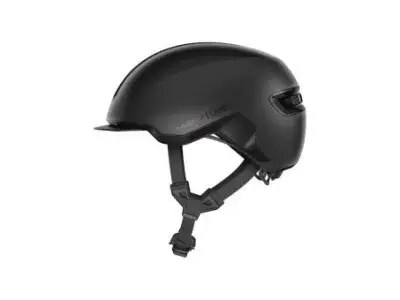 Abus Hud-Y Helm | schwarz/grau | 51-55 cm | Fahrradbekleidung