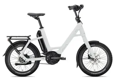 QIO EINS AP-8R LL | crystal white | 47 cm | Kompakt E-Bikes