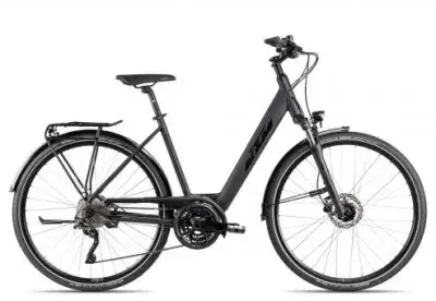 KTM VALENCIA STREET Wave | metallic black matt/black lime | 51 cm | Trekkingräder