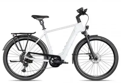 KTM Macina Style X Pro 2025 | lightgrey/white blue | 46 cm | E-Trekkingräder
