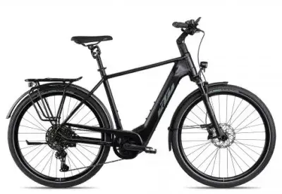 KTM Macina Style Pro 2025 | black matt/grey lime green | 46 cm | E-Trekkingräder