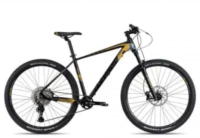 Axess PRIDE | satinblack gold grey | 19 Zoll | Hardtail-Mountainbikes