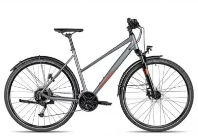 Axess VERIS STREET Trapez | grey | 52 cm | Crossräder