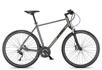 KTM X-LIFE RACE 2025 | machine grey matt/black orange | 46 cm | Crossräder