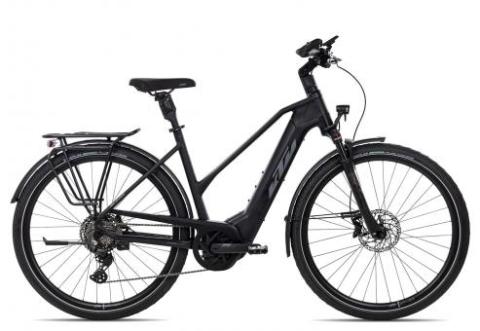 KTM Macina Style 730 Trapez 2025 | black matt/grey orange | 56 cm | E-Trekkingräder