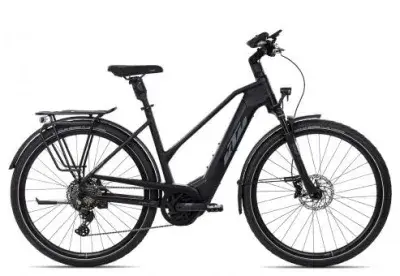 KTM Macina Style 730 Trapez 2025 | black matt/grey orange | 56 cm | E-Trekkingräder