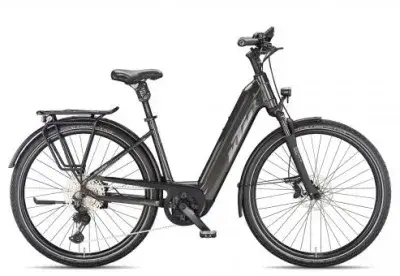 KTM Macina Style XL Wave 2025 | machine grey/silver black | 46 cm | E-Trekkingräder
