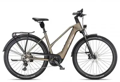 KTM Macina Gran 710 Trapez 2025 | oak matt/champagne orange | 51 cm | E-Trekkingräder