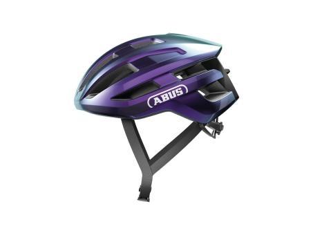 Abus Powerdome Rennradhelm | violett/rosa | 51-55 cm | Fahrradbekleidung