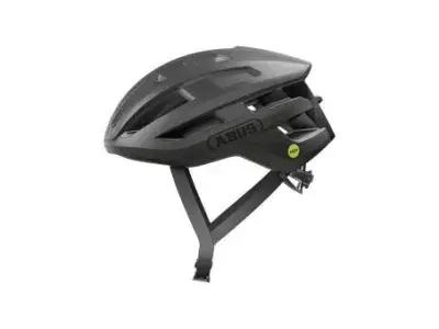 Abus Powerdome MIPS Rennradhelm | schwarz/grau | 51-55 cm | Fahrradbekleidung